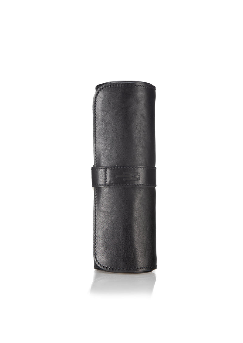 The Madeley Watch Roll - Black