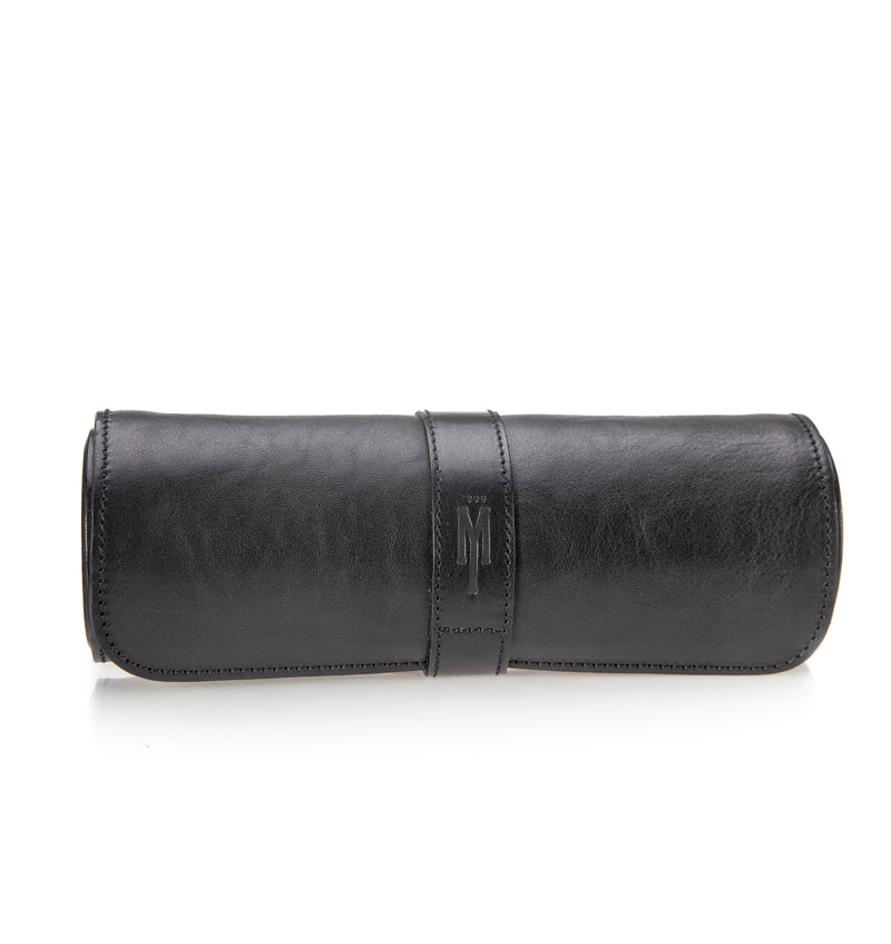 The Madeley Watch Roll - Black