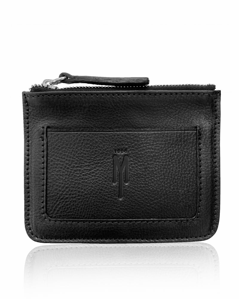 THE MADELEY COMPACT CARD WALLET-BLACK